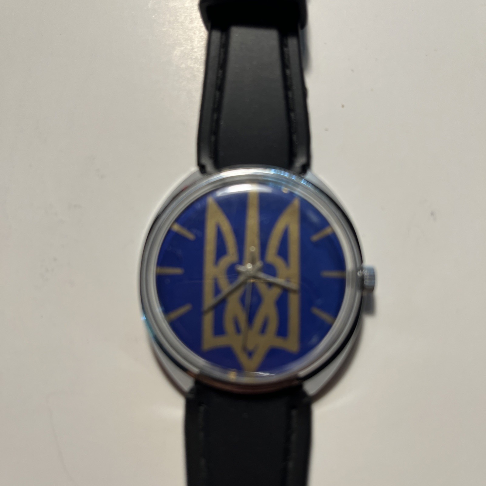 Raketa TRIDENT Famous Simbol of Ukraine Vintage patriotic Ukraine watch
