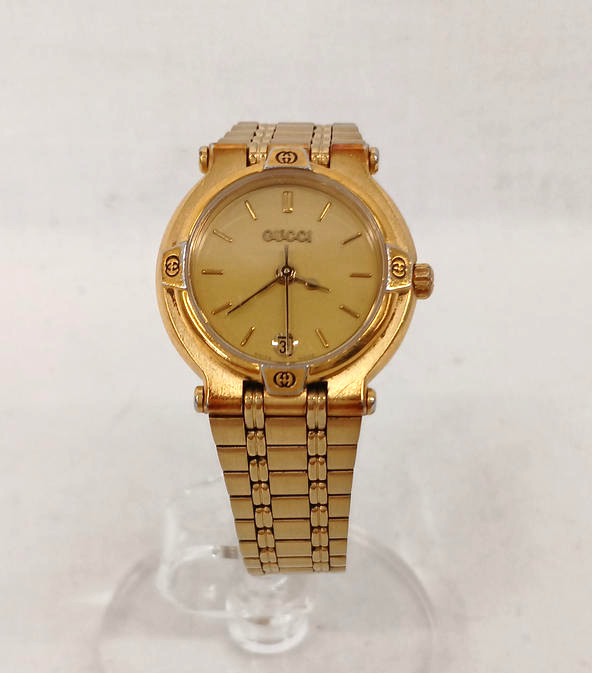GUCCI 9200L Women’s Quartz Watch Gold Tone Body only