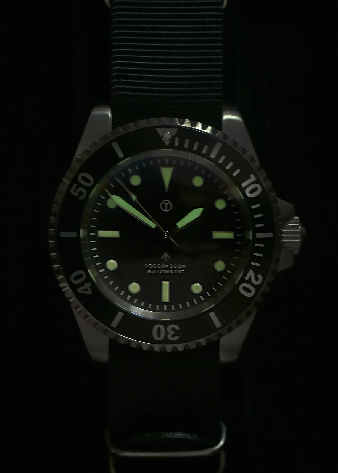 MWC 24 Jewel 1982 Pattern Automatic Military Divers Watch with Sapphire Crystal