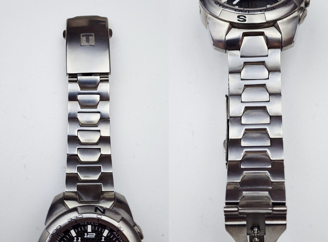 Men SWISS TITANIUM TOUCH SCREEN Watch TISSOT “Expert” T013420A. Compass. Alarm*