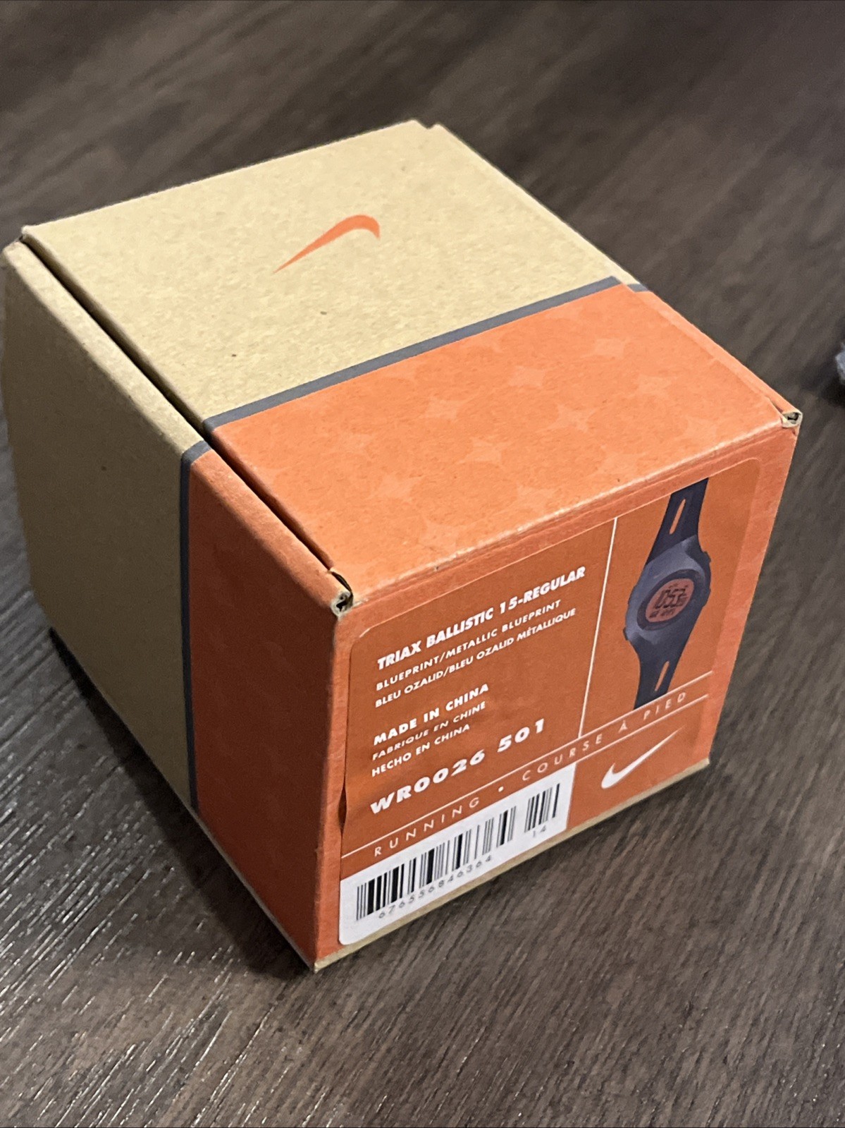 Nike Triax Ballistic 15-Regular Digital Training Blueprint Watch BOX WR0026 501