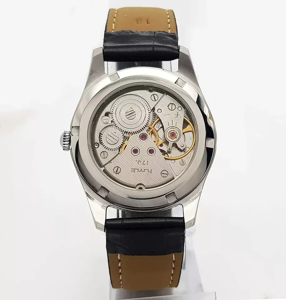 HMT Working Janata Black Devanagari Dial Handwinding 17 Jewels Men’s Wrist Watch