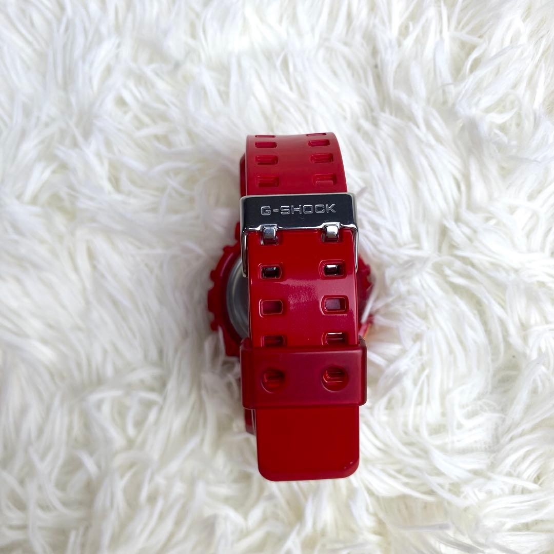 CASIO G-SHOCK GD-100HC Hyper Colors Red Orange Digital Watch Used Japan