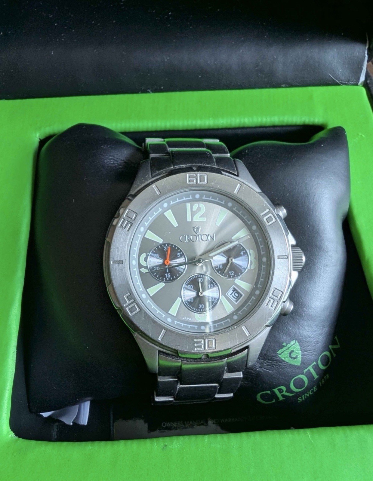 Croton Men’s Quartz Chronograph