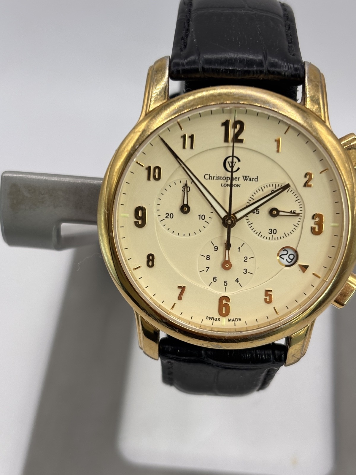 Christopher Ward C3 Malvern Chronograph Mk1 Gold (02/2010) WH1710C