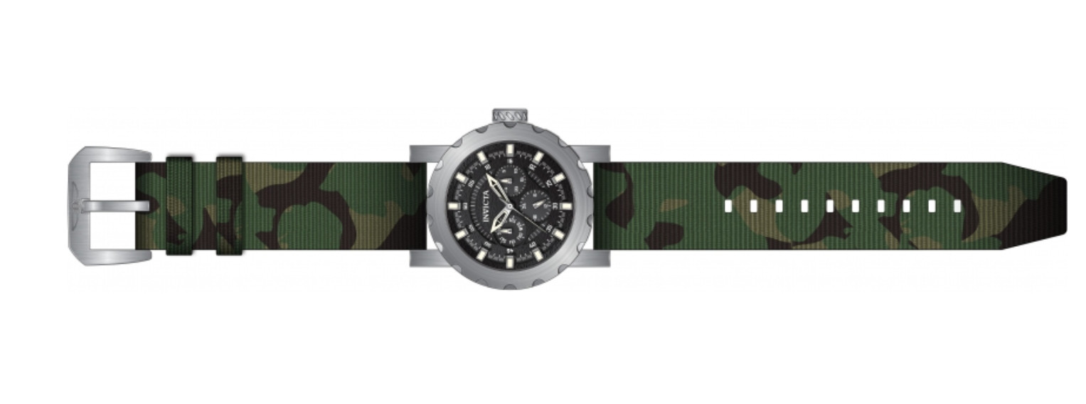 Invicta I-Force Commando Men’s 46mm Quartz Watch 47581 Multi-Function Camo Strap