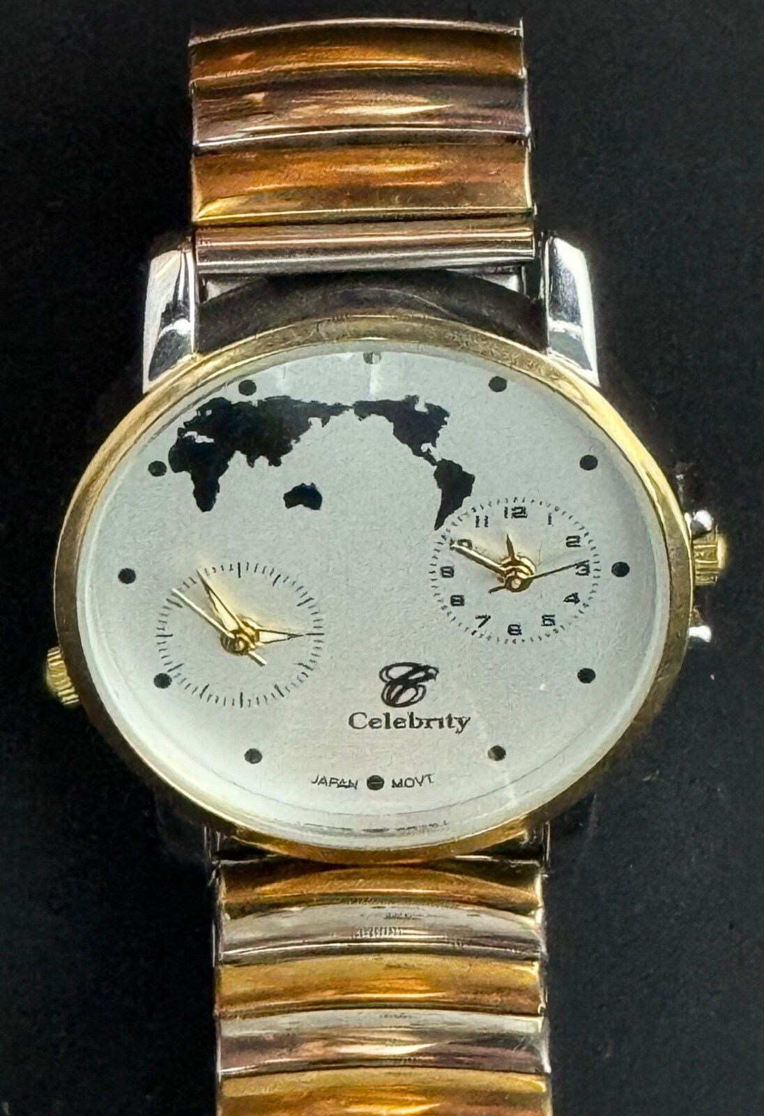 CELEBRITY WORLD WATCH with Japan movement and