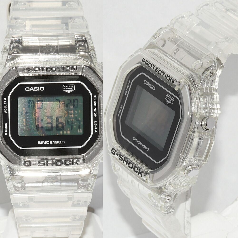Casio G SHOCK 40th Anniversary Clear Remix G SHOCK 40th Anniversary Limited DW 5