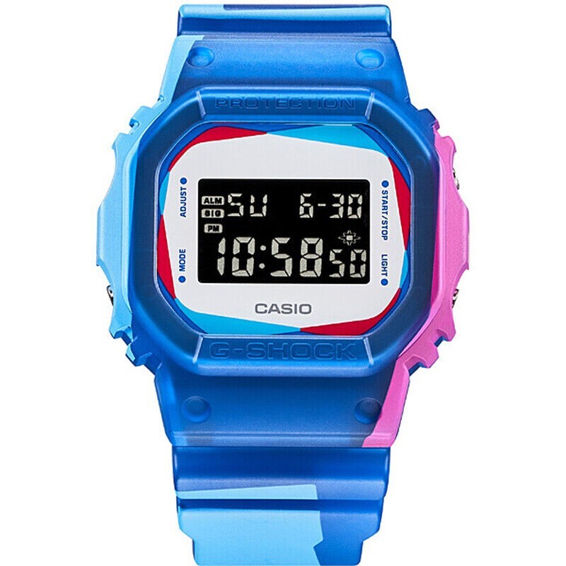 CASIO G-SHOCK DWE5600PR-2D Over Print Limited Edition Case Set Men Watch NEW