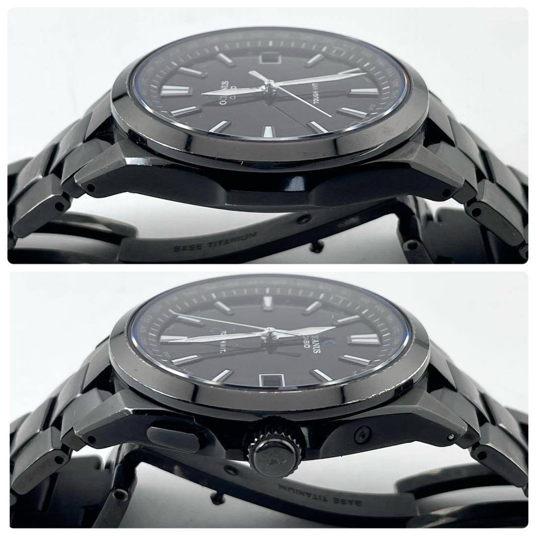 [NEAR MINT] Casio Oceanus OCW-S100B-1AJF Solar Radio Black Men’s