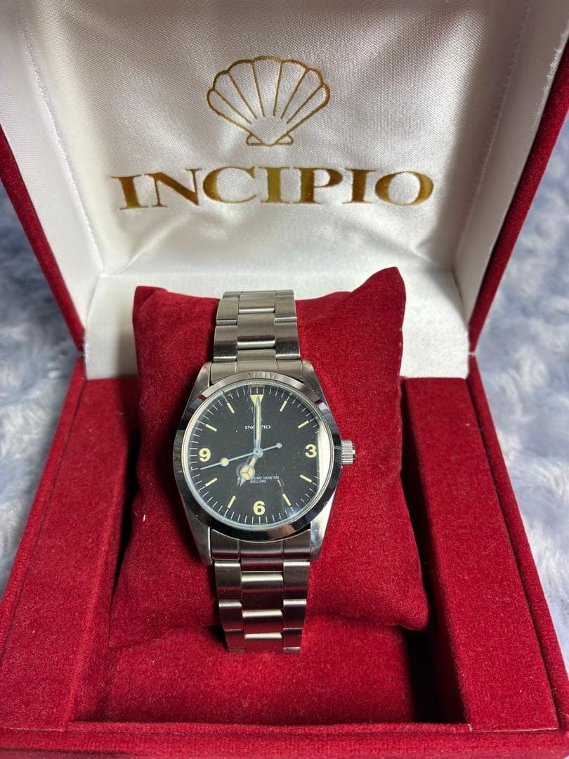 Incipio 2 Explorer 1016 Manual Wind Watch, with Box, 23cm Band, Not Working From