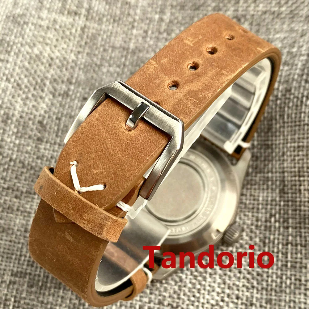 Tandorio 39mm Titanium Auto Mechanical Diving Men’s Watch For NH35/Miyota 8215