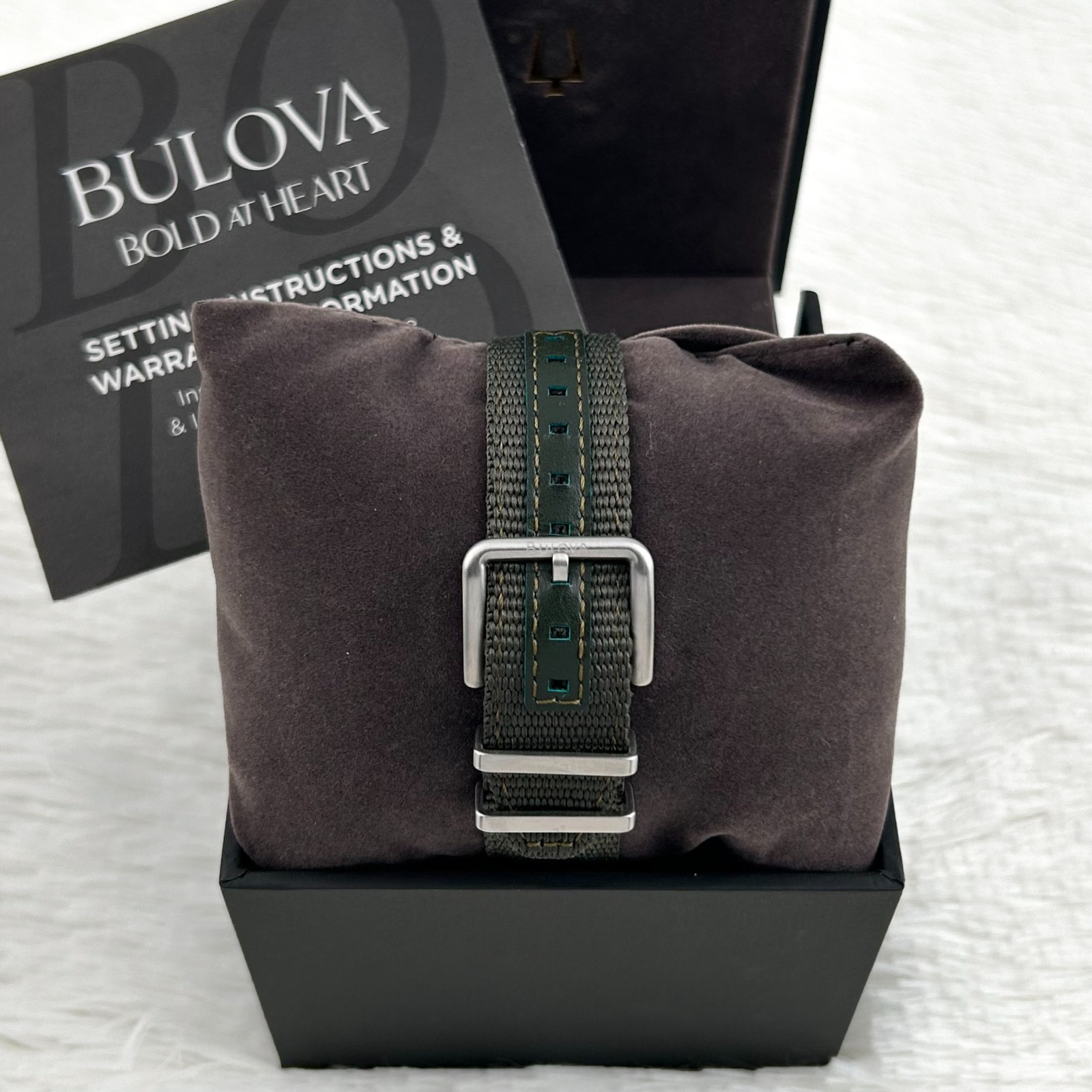 Bulova 96A259 Hack VWI Special Edition Automatic Black Dial Men’s Watch 38mm