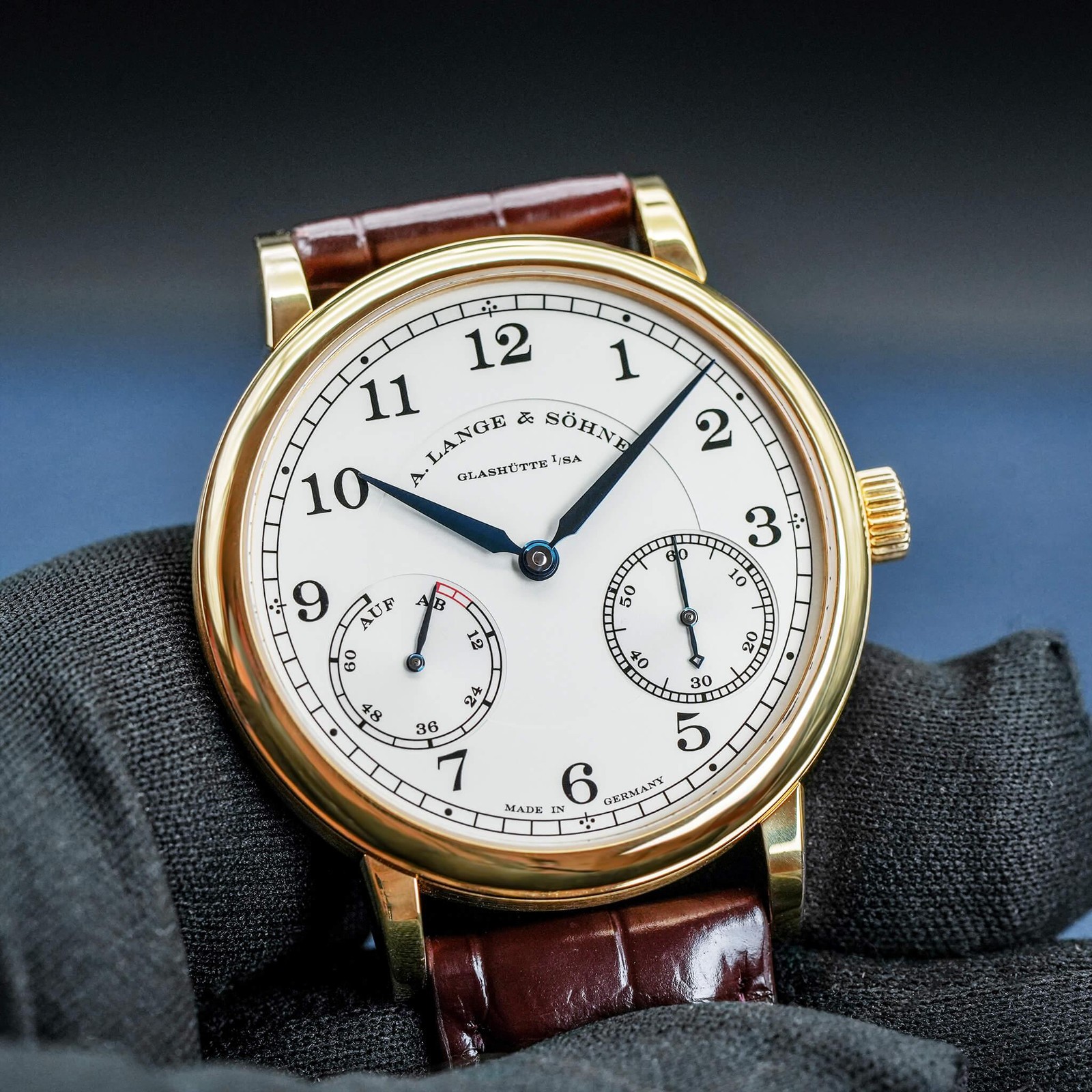 A. Lange & Sohne 1815 “Up/Down” 234.021 Silver Dial 39mm 2013 Box & Papers
