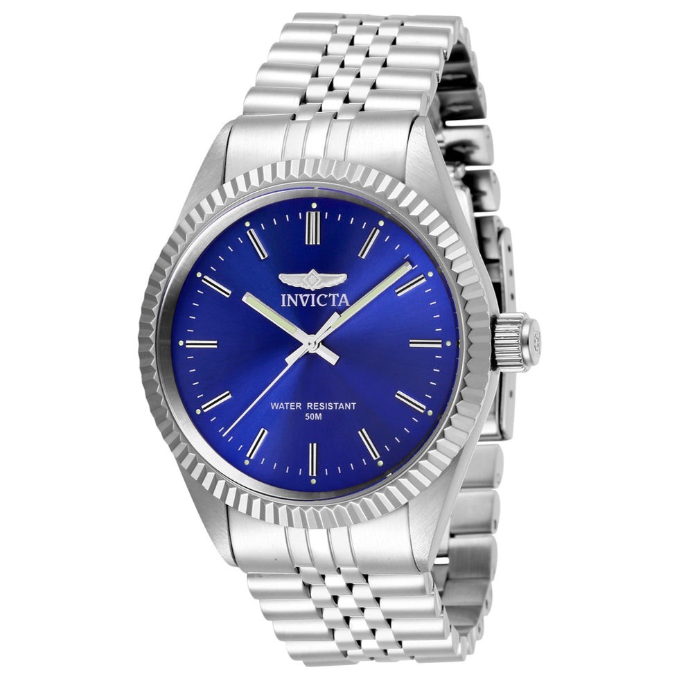 Invicta 29375 Men’s Specialty Blue Dial Stainless Steel New / Box