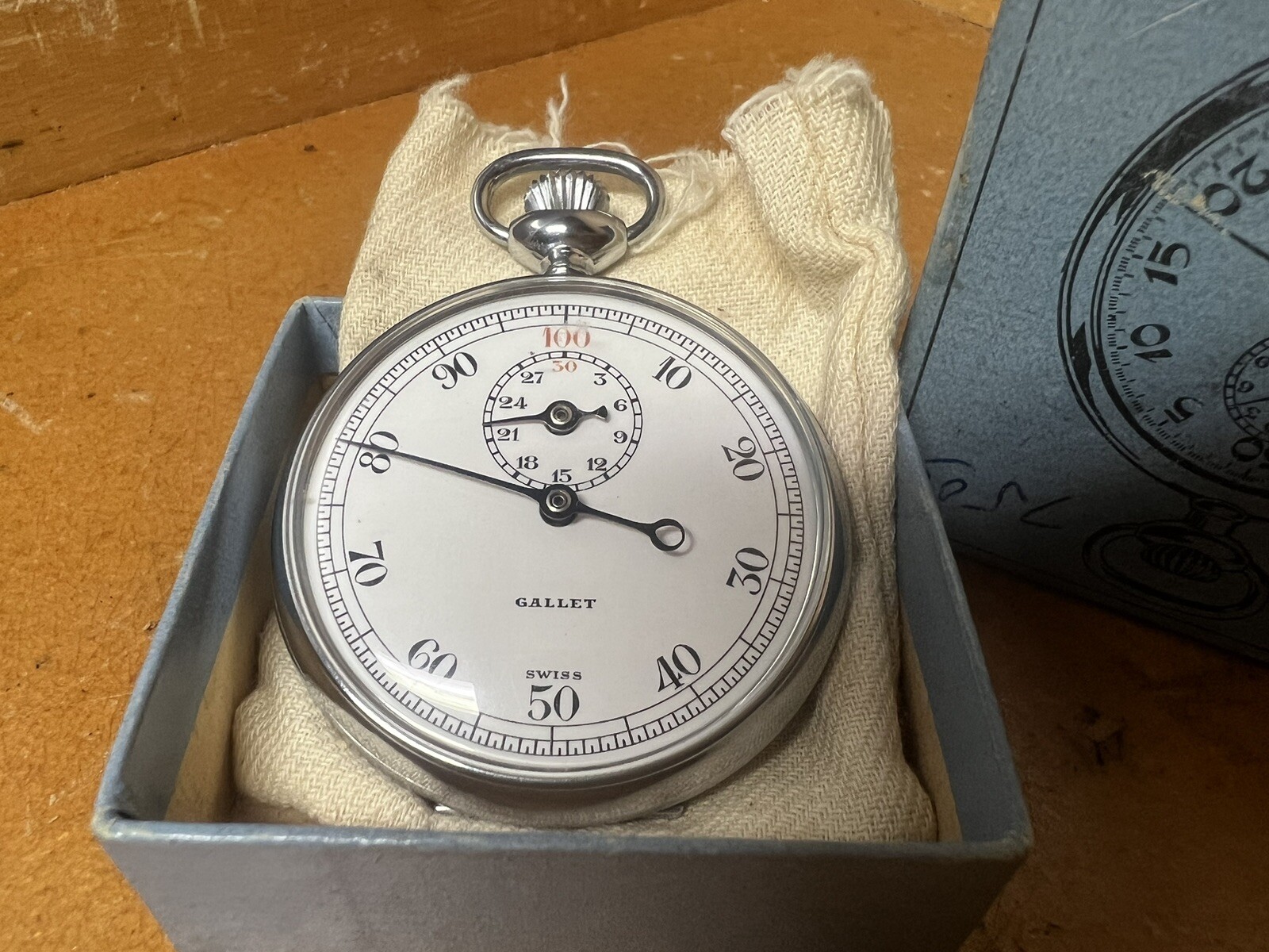 GALLET Stopwatch Pocket watch.
