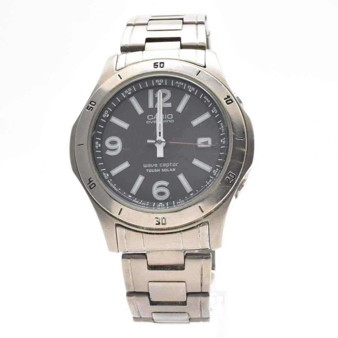 CASIO OCEANUS OVW-1107 Radio-Controlled Solar Titanium Watch from Japan used