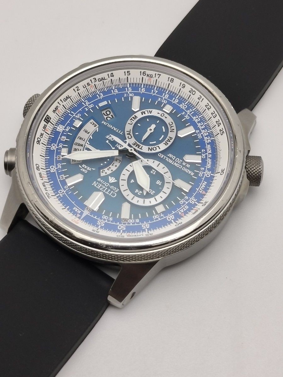 Citizen Promaster PMP56-2902 E600 Eco-Drive Radio Titanium Watch
