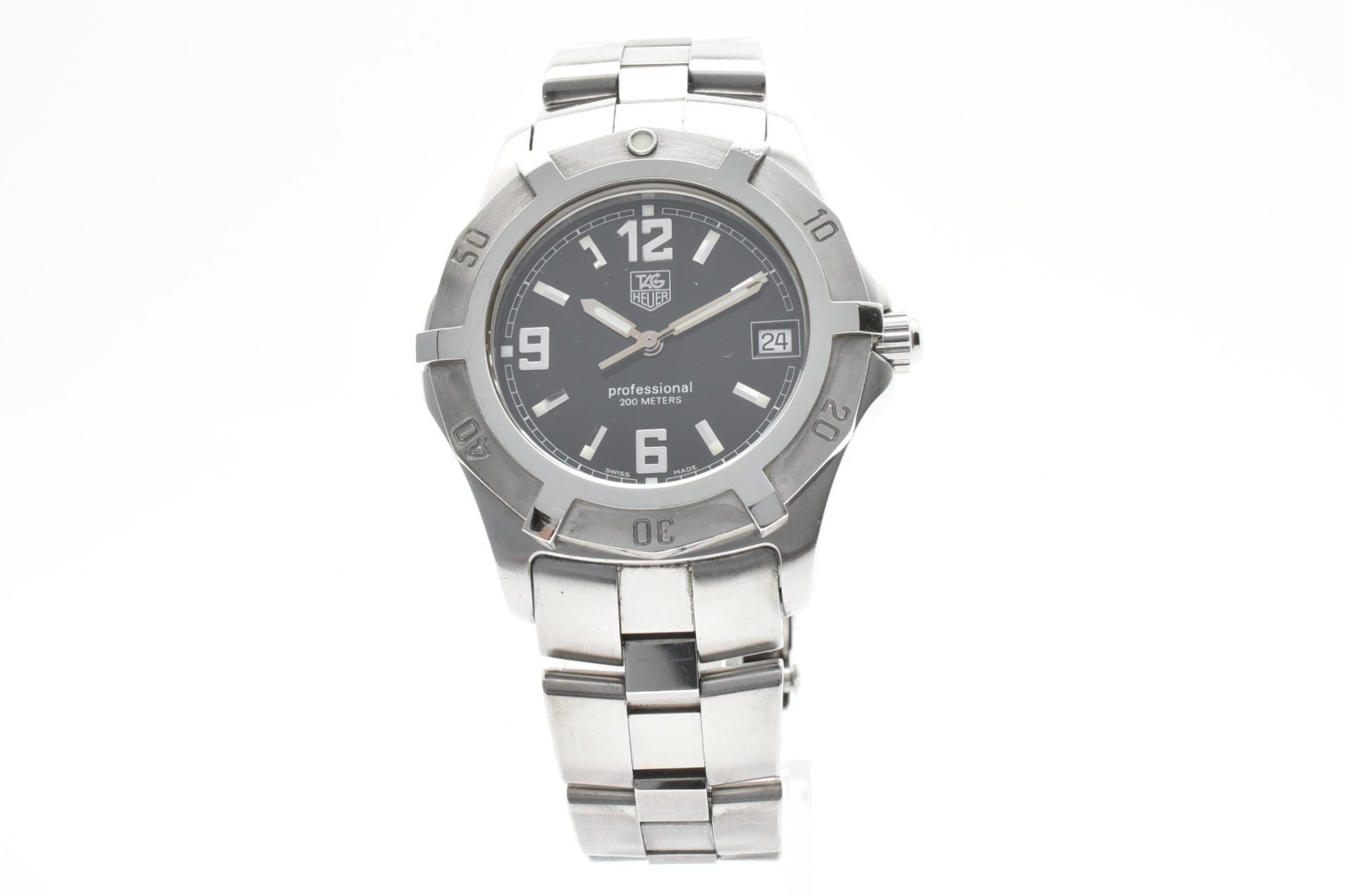 ▶️ [ N MINT ] TAG Heuer 2000 Exclusive WN1110 Black Dial 38mm Quartz Men’s JAPAN