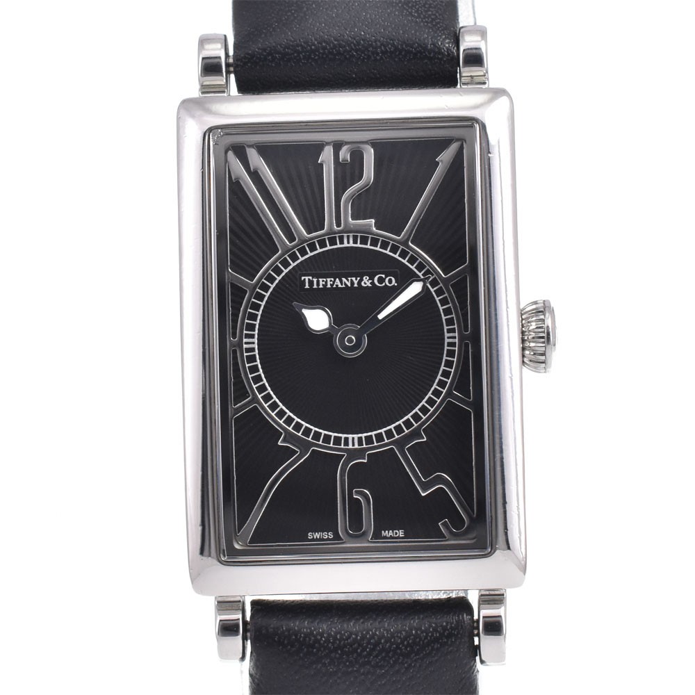 with paper TIFFANY&Co. gallery Z3000.10.10A10A68A black Dial Quartz C#146885