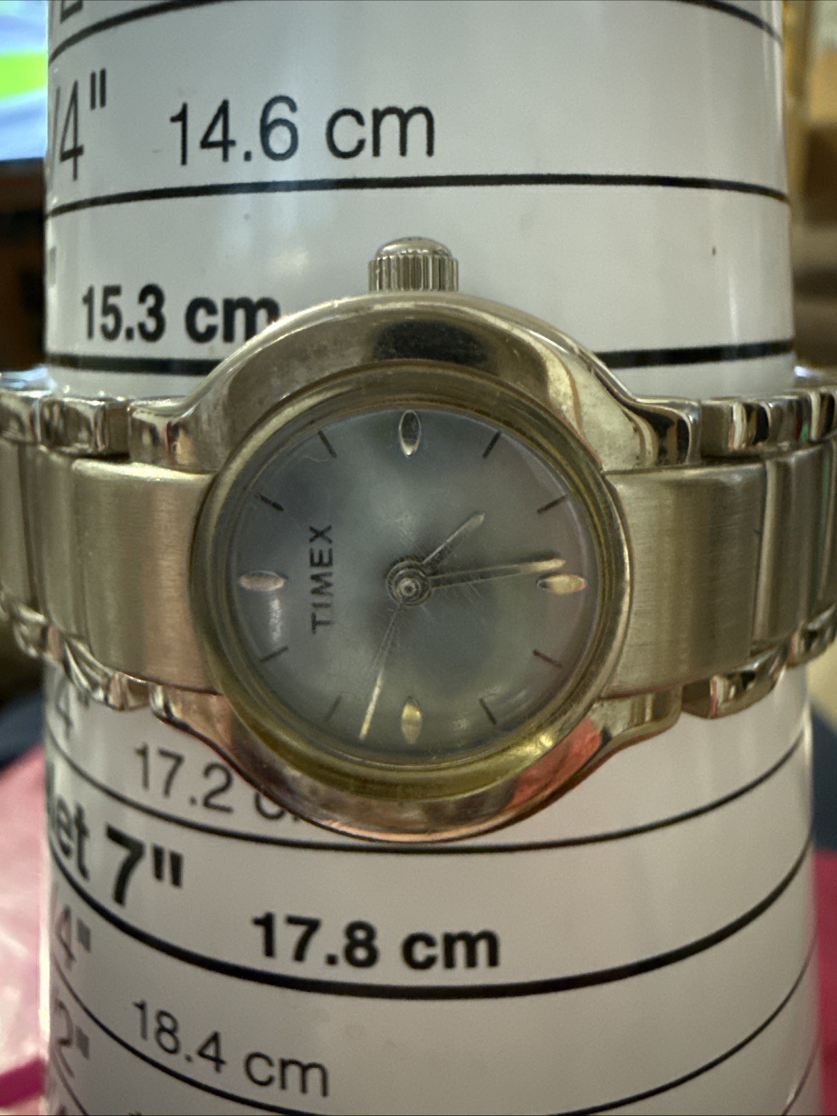 Ladies Timex Watch. 6.25 In, New Battery, Beautiful!