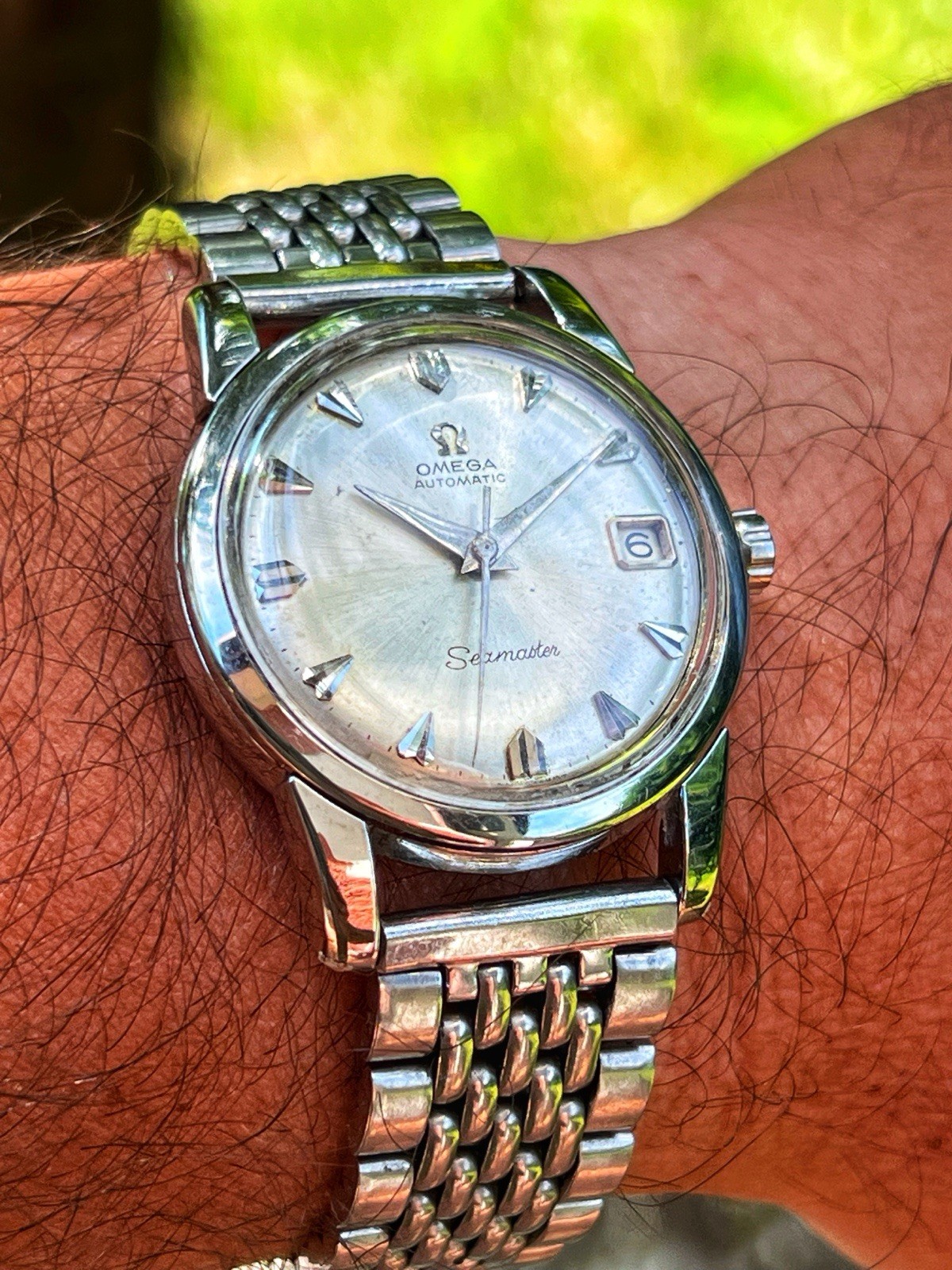 Omega Seamaster Cal503 Ref2849 Automatic Dial Arrow Markers Watch Rare