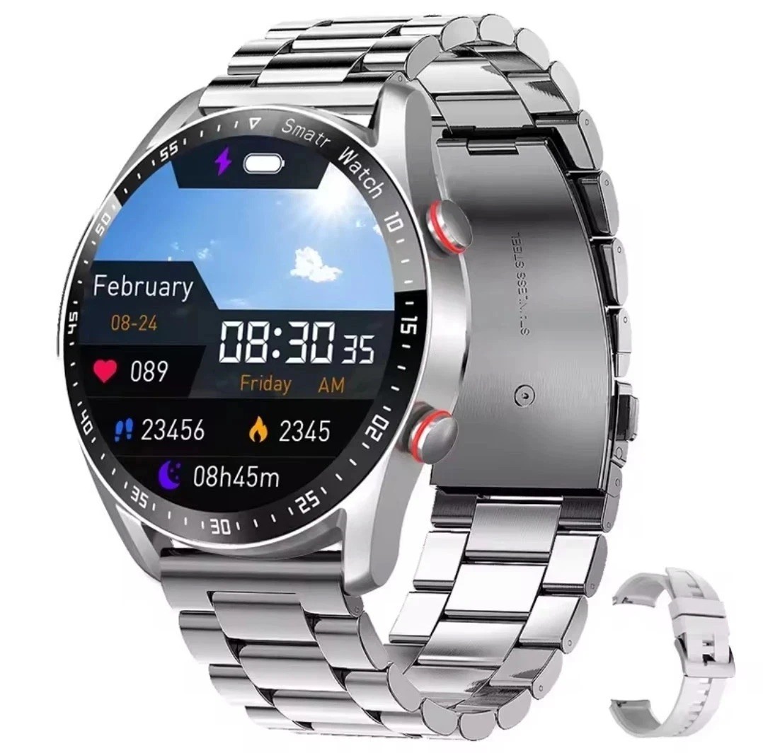 Men’s GT Automatic Bluetooth ECG AMOLED Health Sport Smart Watch