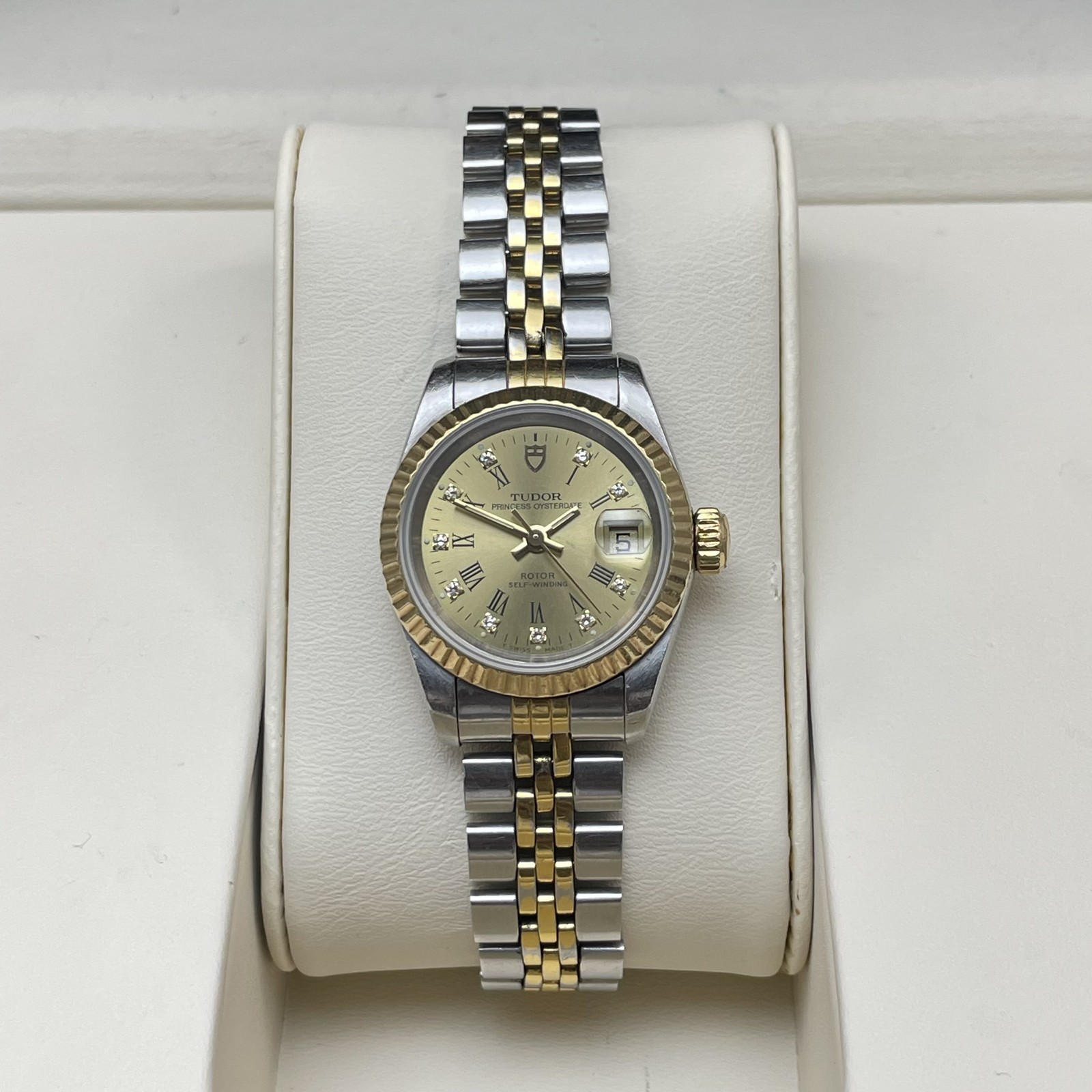 Tudor Yellow Dial Princess Oysterdate 92413 Women’s Watch Automatic 25mm