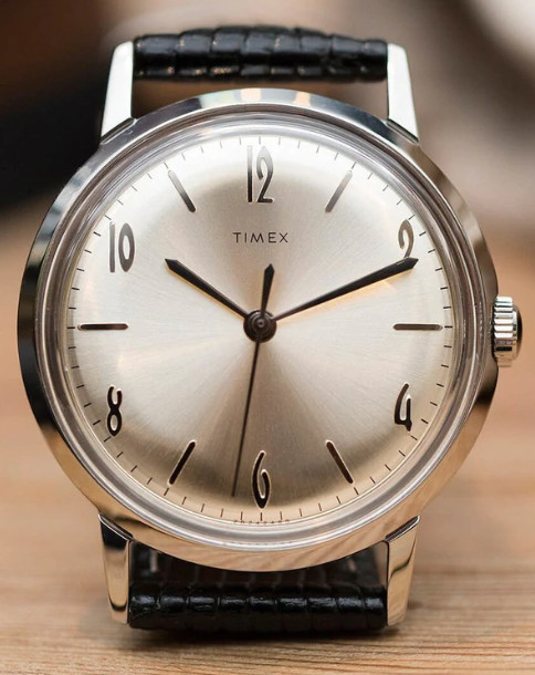 Authentic TIMEX 1960 Reissue Marlin hand-wound Mechanical movement TW2R47900