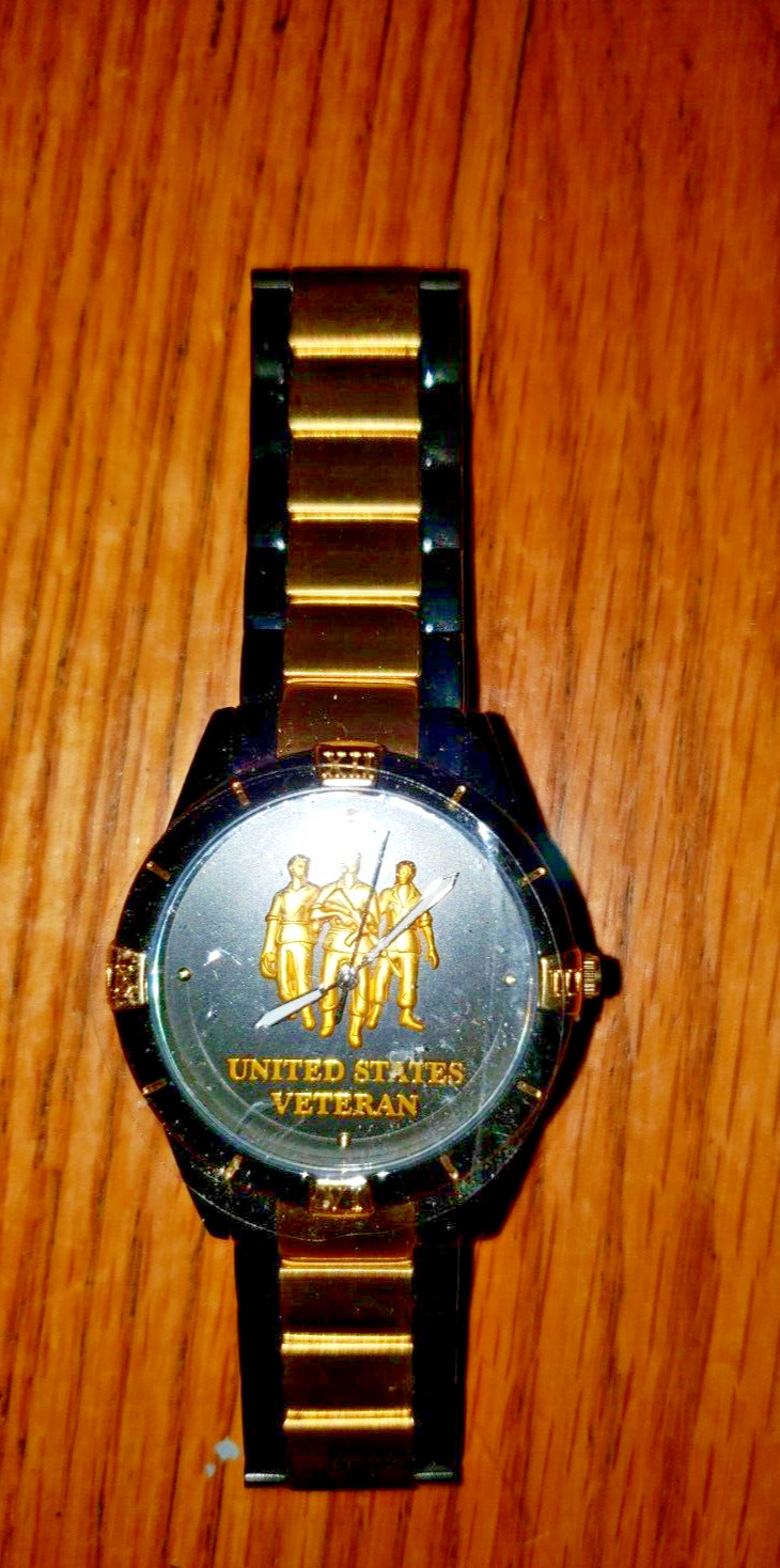 New United States Veteran Man’s Sports Watch Please Read!!