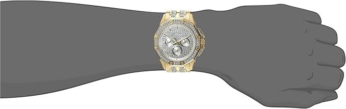 Bulova Octava 98C126 Crystal Collection Chronograph Steel Gold Tone Men’s Watch
