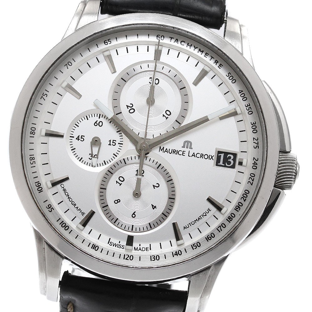 MAURICE LACROIX PT6128-SS01-130 Pontos Chronograph Valgranche Date Japan G0623