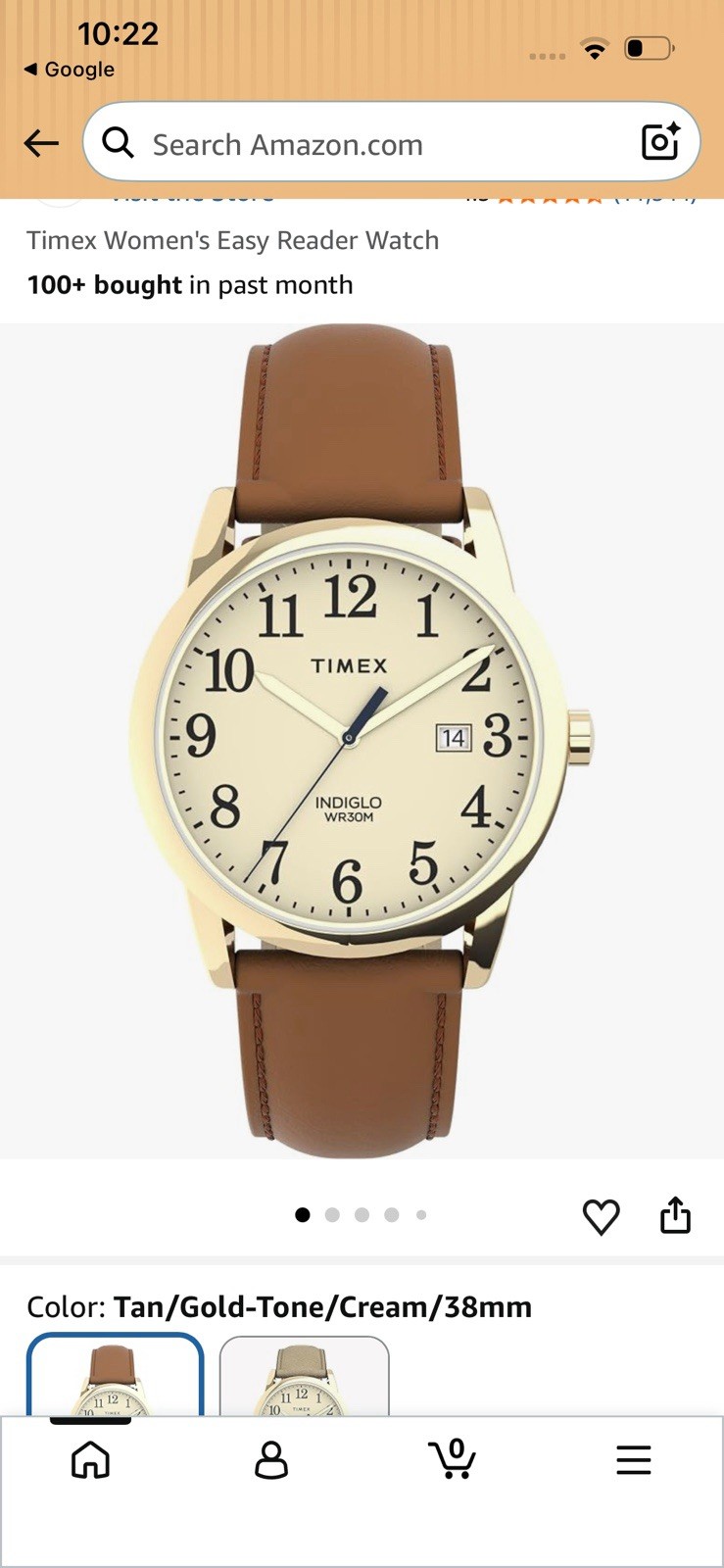 Timex TW2P75800 Easy Reader 20MM Lug
