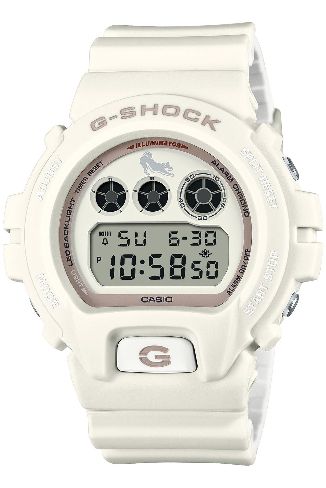 CASIO G SHOCK DW 6900SHB 7JR Men s Off White