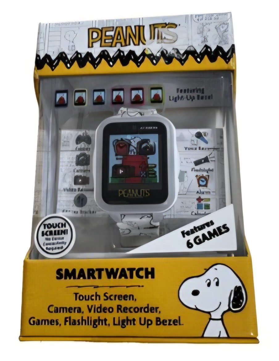 Peanuts Snoopy Smart Watch Touch Screen Camera Video Recorder Games New