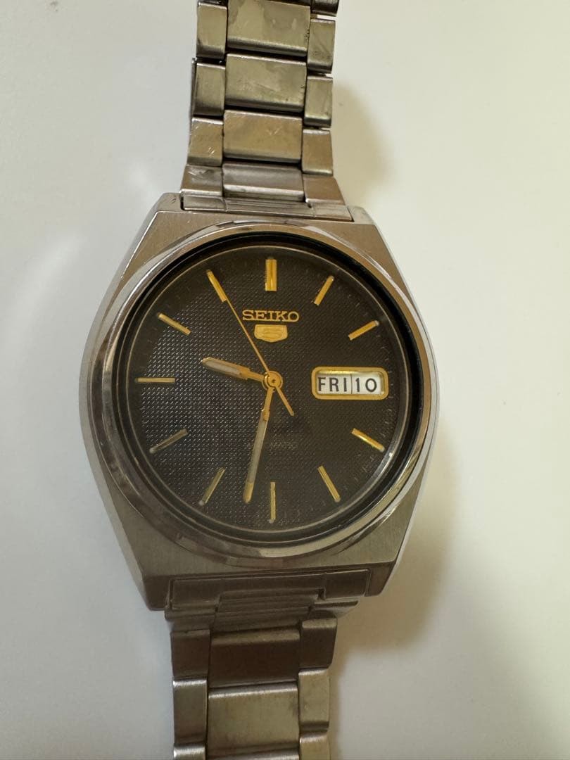 SEIKO 5 7S26-8760 Automatic Watch Vintage Japan