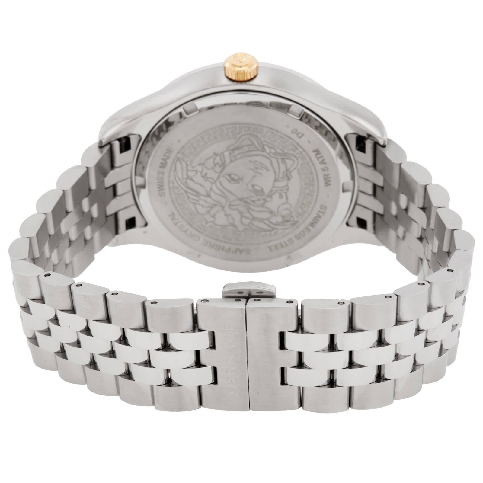 Versace Hellenyium Quartz Black Dial Men’s Watch VEVK00420