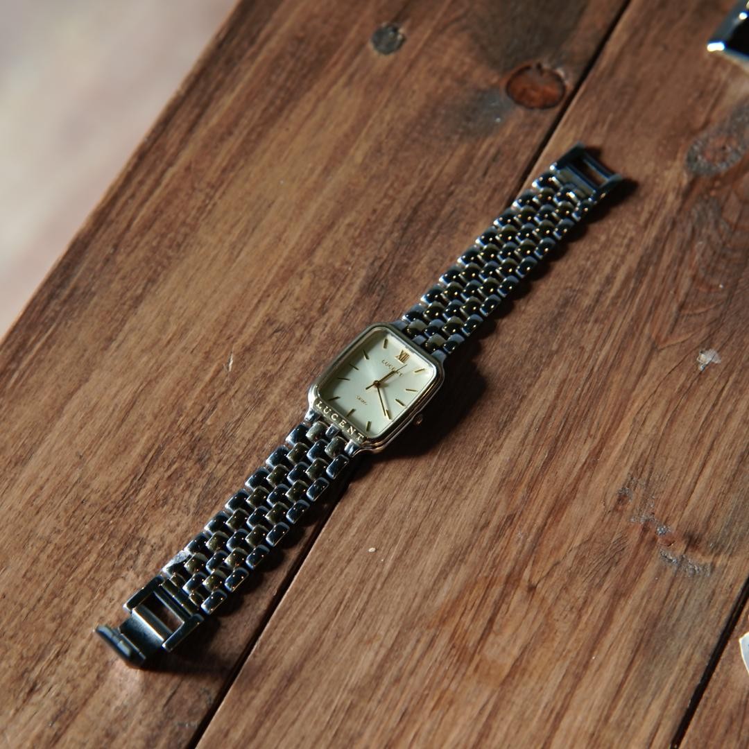 90s Vintage Seiko Lucent Complete Accessories Combo Santos