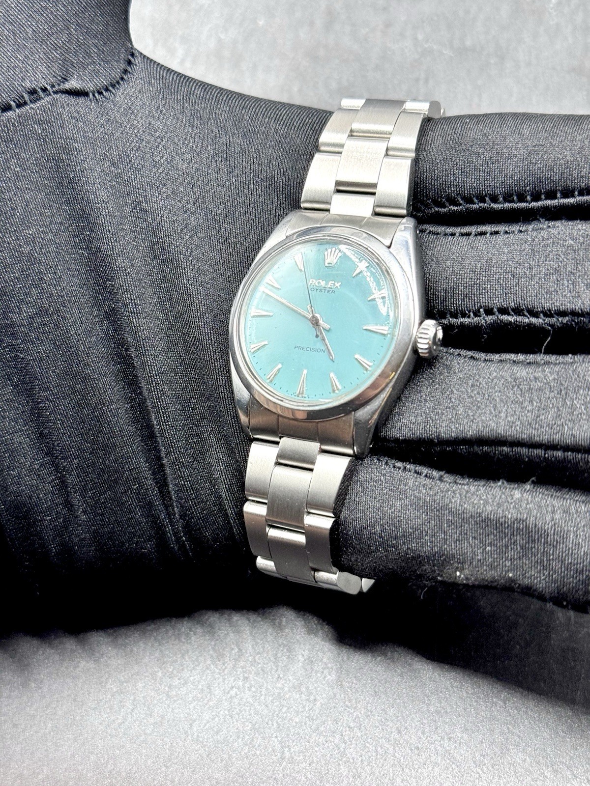 Rolex Precision Ref. 6426 – Tiffany Dial – Warranty – Overhauled