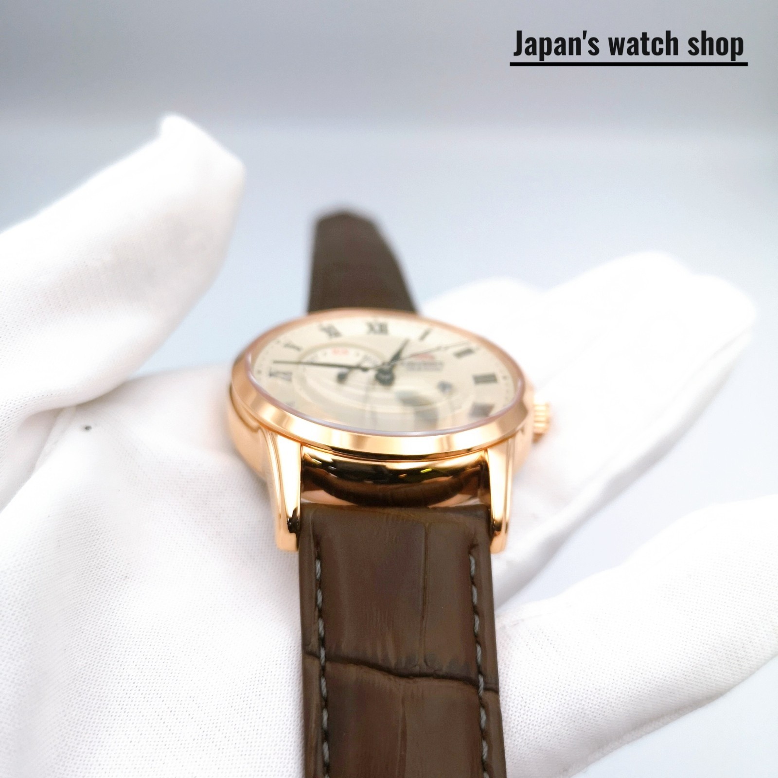 ORIENT ORIENT Classic SUN & MOON RN-AK0001S Brown Men’s Watch New in Box