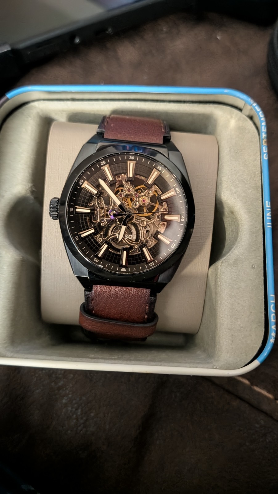 mens fossil watch ME3207