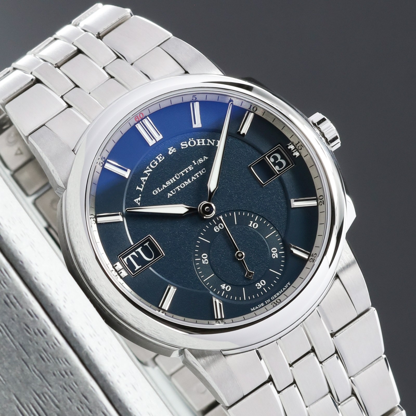 A. Lange & Söhne Odysseus Blue Dial Steel 40.5mm 2026 Full Set 363.179