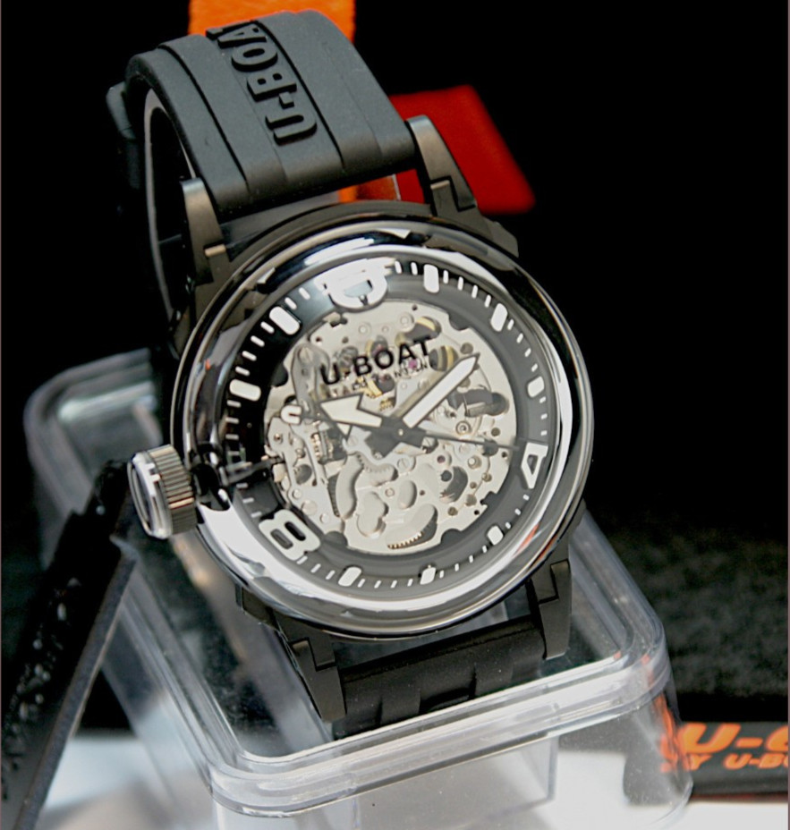 U-Boat U-65 Automatic 44mm 5atm Ref.: 3349 Black Unworn