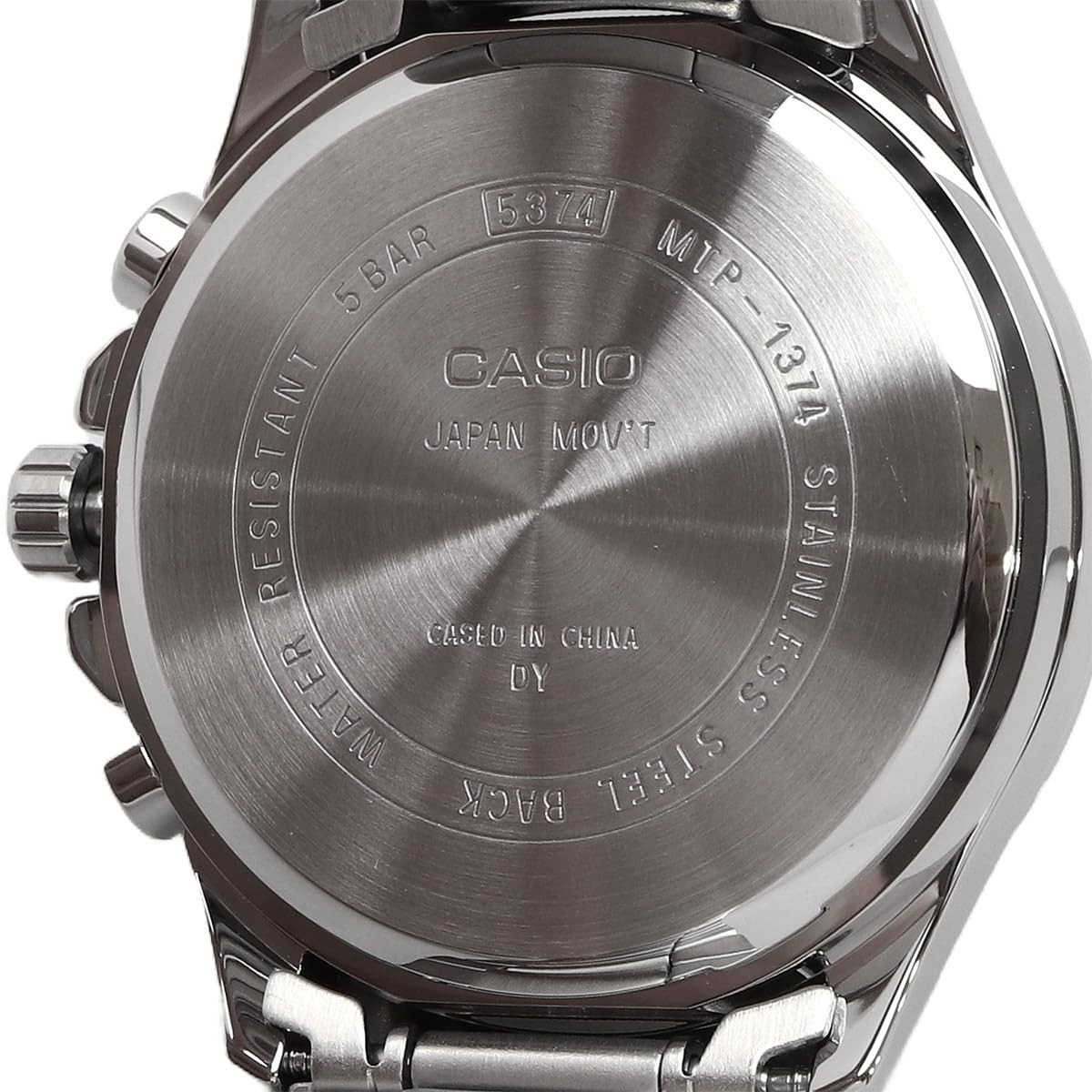 CASIO Standard Quartz Men’s Watch MTP-1374D-7A2V Multi-axis 24-hour display whit