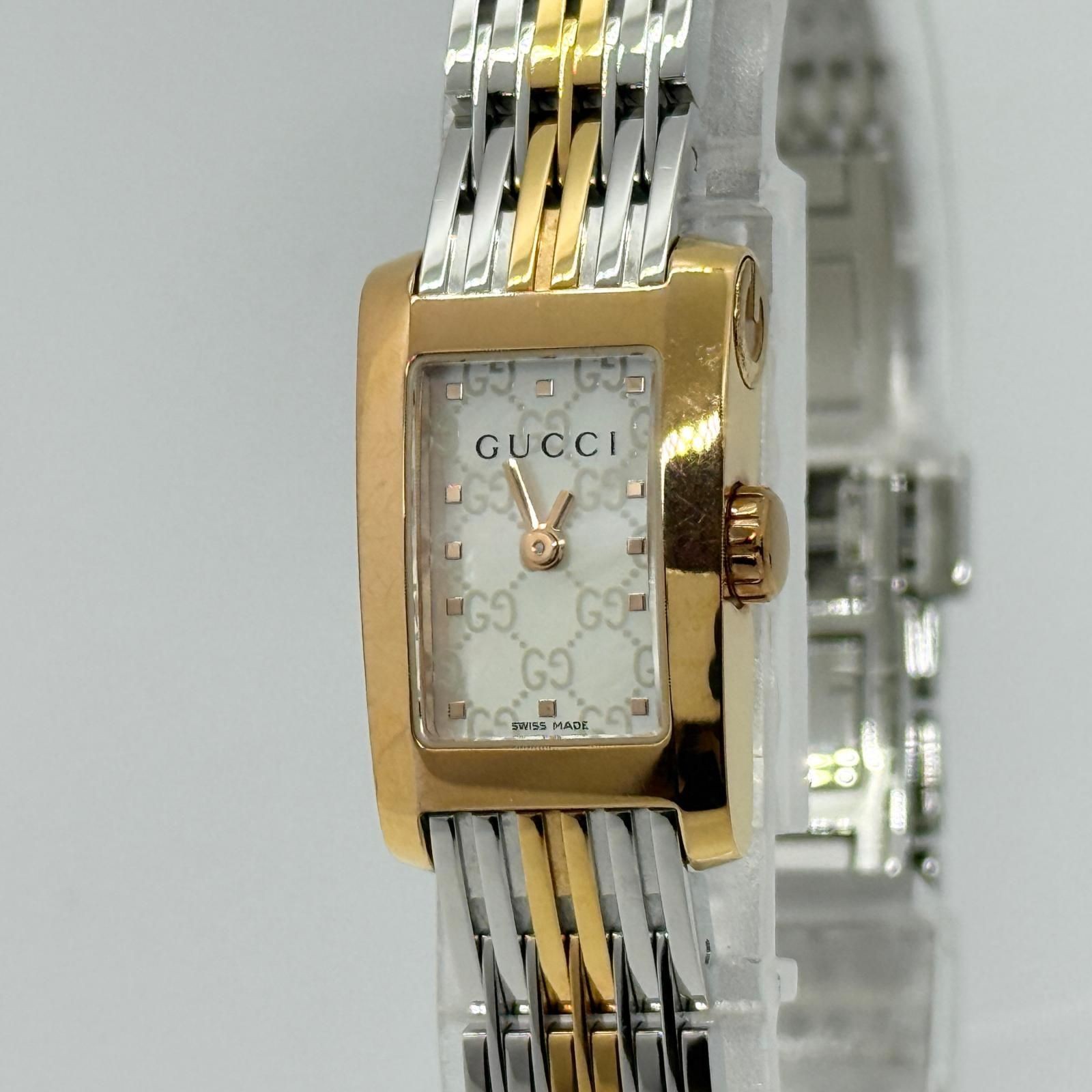 GUCCI YA086516 G METRO Ladies Quartz Watch Luxury Authentic Collectible