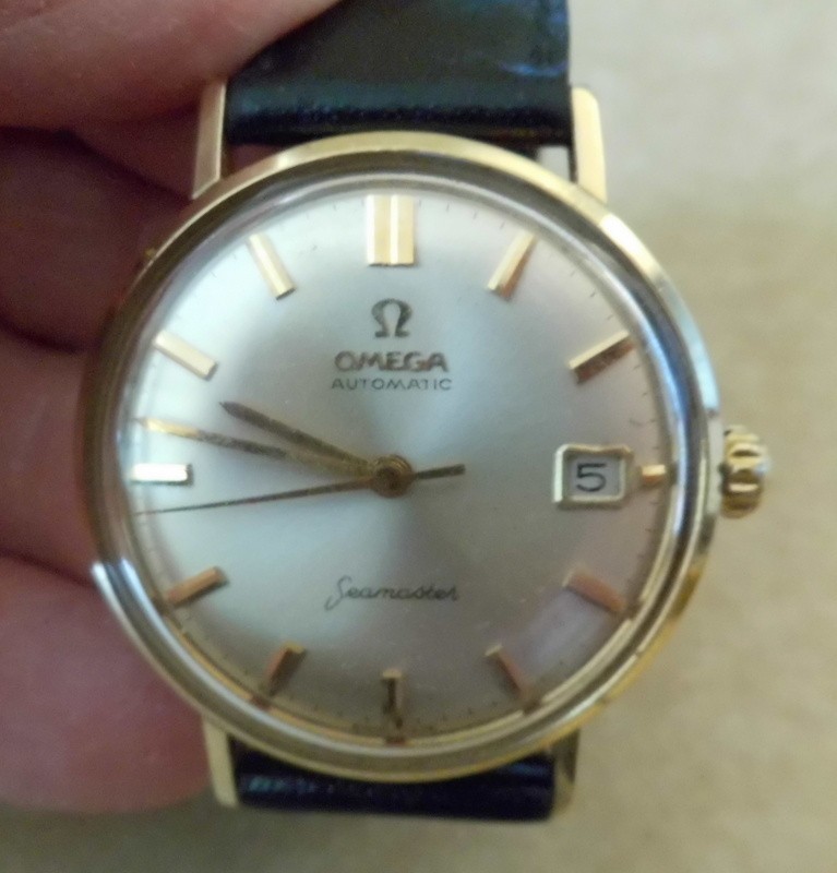 1968? Seamaster Automatic Watch +Band/For Restoration, Servicing. Parts/*Read
