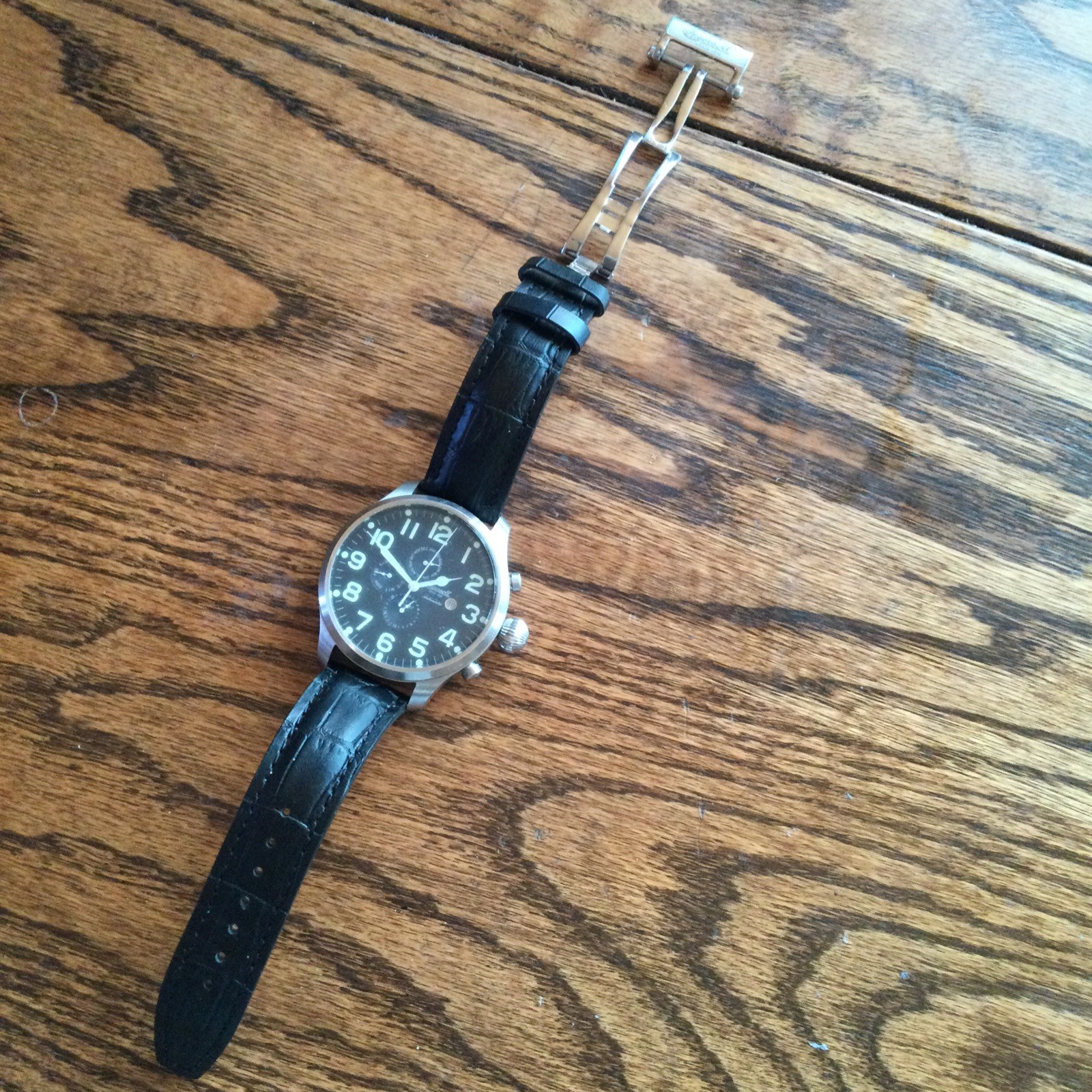 INGERSOLL AUTOMATIC CHRONO WATCH IN1600 LTD EDITION 35 JEWELS RARE TIMEPIECE NEW