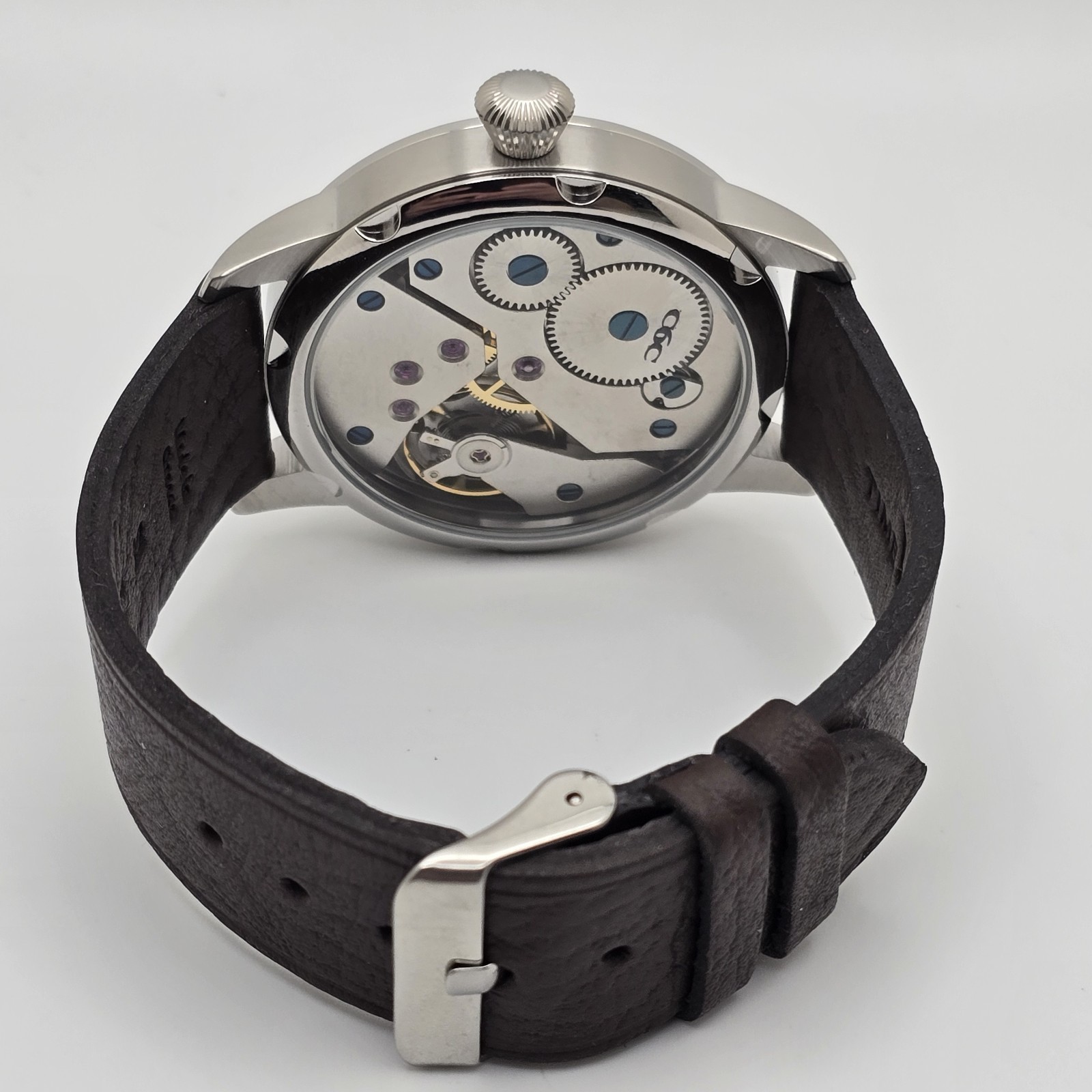 Custom Built Mechanical Watch – 44mm Vintage-Style Mechanical Military/Pilot