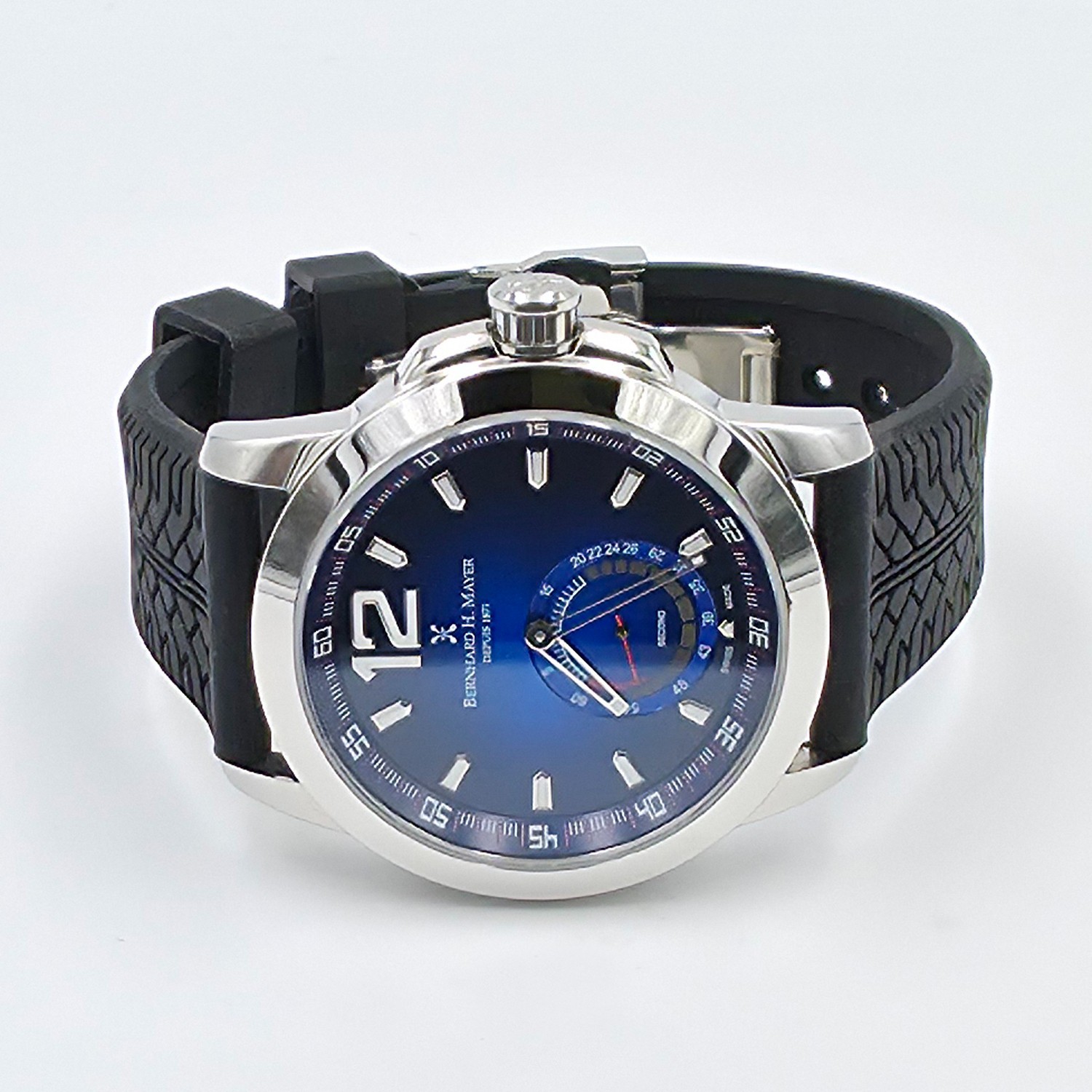 Bernhard H. Mayer Drift Glider 44MM Swiss Quartz Men’s Watch BH01/CW