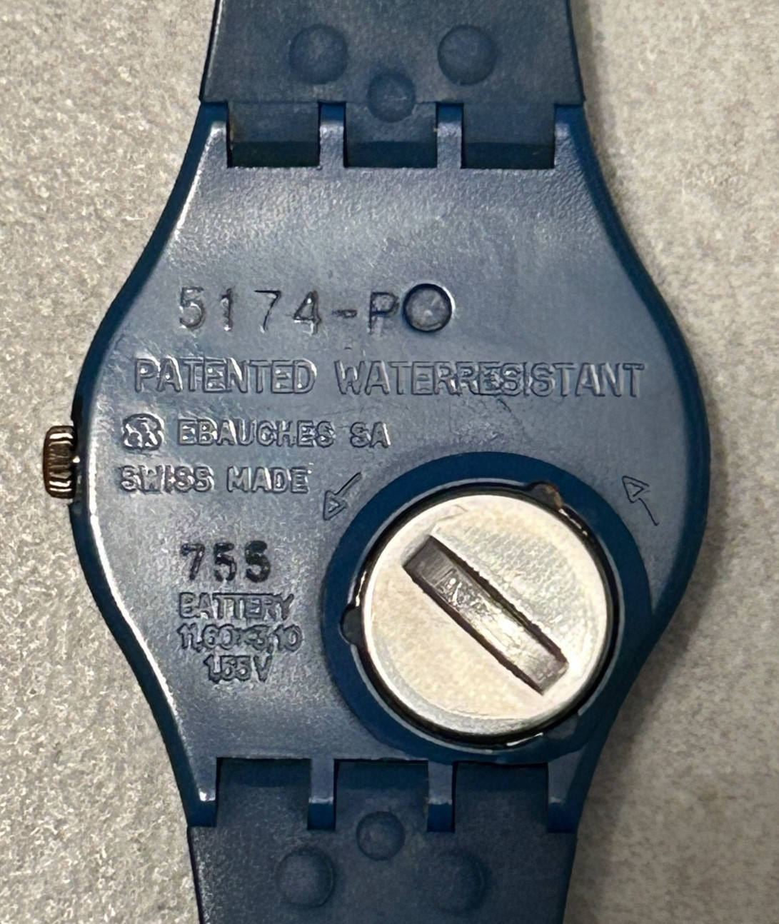 Swatch – 12 Flags – GS101 – Gent – 1984